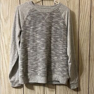 Sonoma Black and Gray Knit Sweater
